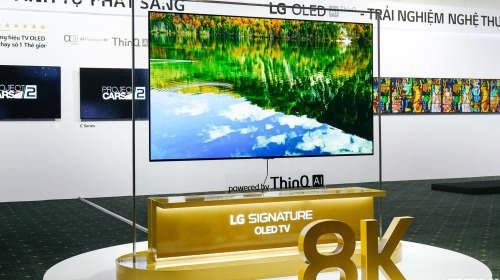 Cận cảnh 2 TV OLED 8K mới nhất của LG: Mỏng, đẹp, giá cũng sang chảnh không kém
