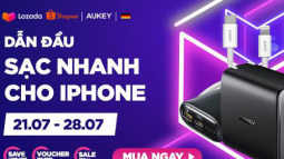 Aukey mở bán combo sạc nhanh 18W cao cấp dành riêng cho iPhone với giá siêu hời, tiết kiệm hơn 1.000.000đ