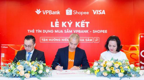 Shopee hợp tác với VPBank và Visa ra mắt “Thẻ tín dụng VPBank Shopee”
