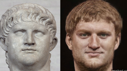 Đây chính là khuôn mặt thật của các hoàng đế La Mã huyền thoại, được AI phục dựng từ tượng điêu khắc trong bảo tàng