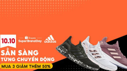 Adidas tổ chức ngày siêu thương hiệu đầu tiên tại Đông Nam Á trong chuỗi sự kiện “Shopee 10.10 Ngày Sale Thương Hiệu”