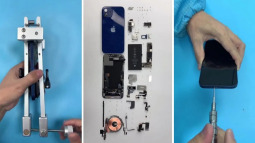 Video 'mổ bụng' iPhone 12: Màn hình mỏng hơn, pin nhỏ hơn, bo mạch hình chữ L