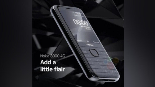 Nokia 8000 4G lộ poster quảng cáo, không phải điện thoại nắp trượt?