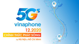VinaPhone phát sóng 5G tại HN và TP.HCM vào tháng 12/2020
