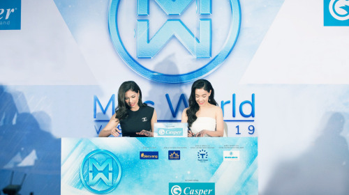 Casper tiếp tục đồng hành cùng Miss World Vietnam