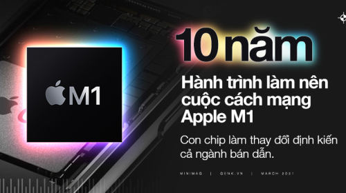 10 năm hành trình làm nên cuộc cách mạng Apple M1 – con chip làm thay đổi định kiến cả ngành bán dẫn