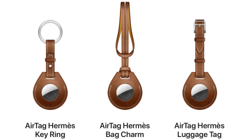 Apple cùng Hermes làm phụ kiện cho AirTag, giá gần 10 triệu đồng cho một chiếc... móc khoá