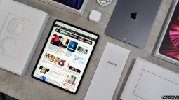 Mở hộp iPad Pro 2021: Ngoại hình không đổi, chip M1 mạnh mẽ, màn hình Mini LED trên bản 12,9 inch rất đẹp