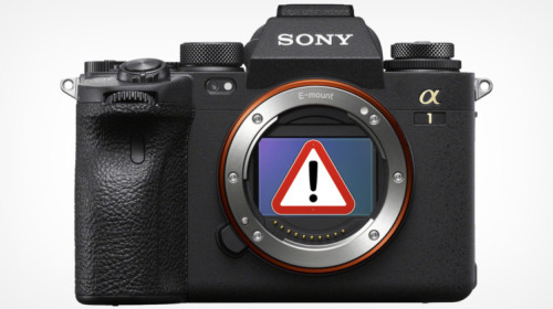 Máy ảnh Sony Alpha 1 gặp lỗi về hệ thống chống rung cảm biến IBIS