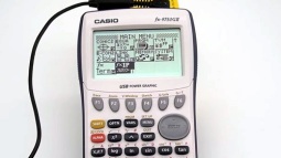 Ngoài giải toán, máy tính Casio còn có thể lưu cả một website, chạy ứng dụng chat và vận hành modem