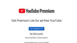 Youtube thử nghiệm gói "Premium Lite": Chặn quảng cáo Youtube giá rẻ