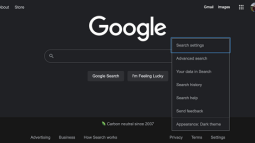 Google Search cuối cùng cũng có chế độ dark mode cho trình duyệt máy tính