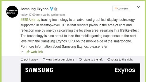 Samsung xác nhận Exynos 2200 hỗ trợ Ray Tracing, hứa hẹn mang đến đồ họa cực đỉnh cho game mobile