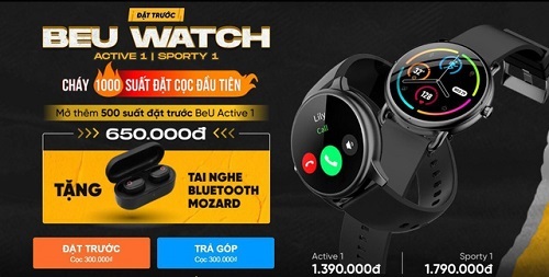 Chưa kịp hạ nhiệt pre-order, dân tình lại rần rần vì smartwatch BeU tiếp tục ưu đãi giảm 30%