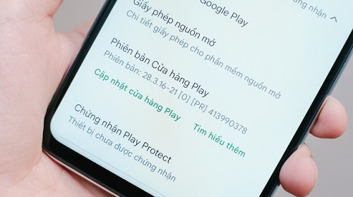 Bphone A Series bản thương mại đã được chứng nhận Google Play Protect