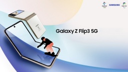 Galaxy Z Flip3 phiên bản Olympics Bắc Kinh 2022 ra mắt, giá gần 29 triệu đồng