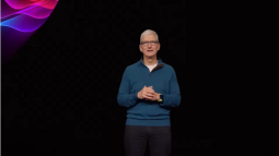 Tim Cook gây chú ý vì mặc trang phục giống quốc kỳ Ukraine