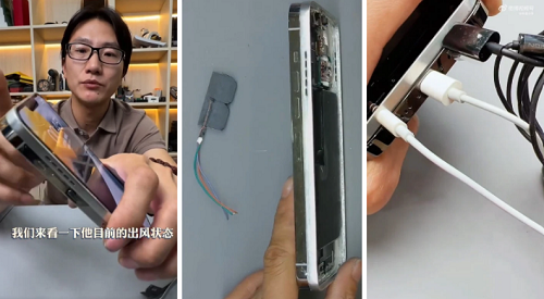 "Pháp sư" Trung Hoa độ iPhone 13 Pro Max Ultra với cổng USB-C, jack 3.5mm, quạt tản nhiệt, 2 viên pin