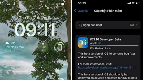 Nóng lòng lên iOS 16, nhiều iPhone tại Việt Nam gặp lỗi vặt