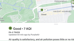 Có thể xem chất lượng không khí ngay trên Google Maps