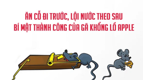 "Lội nước theo sau" – Khi Apple "nhịn nhục" để thành công