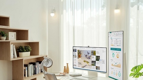 Tạo chất riêng cho chiếc bàn của bạn với Samsung Smart Monitor