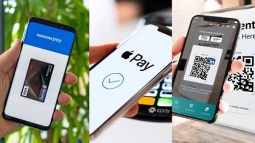 So sánh Apple Pay, Samsung Pay, thanh toán QR