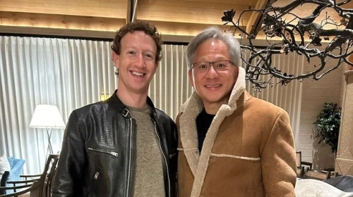Jensen Huang và Mark Zuckerberg đổi áo cho nhau: "Ông ấy là Taylor Swift của làng công nghệ"
